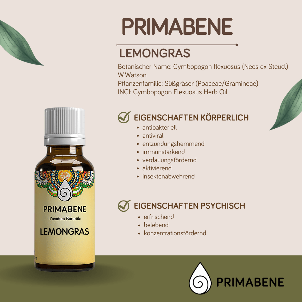 Bild von Lemongras , 100% rein ätherisches Öl